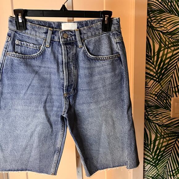 Boyish The Bradley Bermuda Jean Shorts in Rio Bravo NWT 26 - Picture 3 of 12